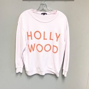J. CREW Pink sweatshirt. SZ M